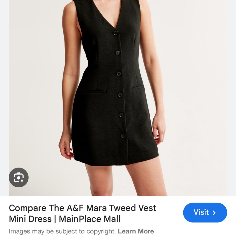 Abercrombie & Fitch Mara Vest Mini dress XSP
